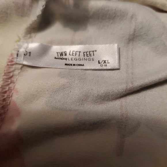Two Left Feet Christmas leggings. 2 sizes. NWT - Picture 3 of 3